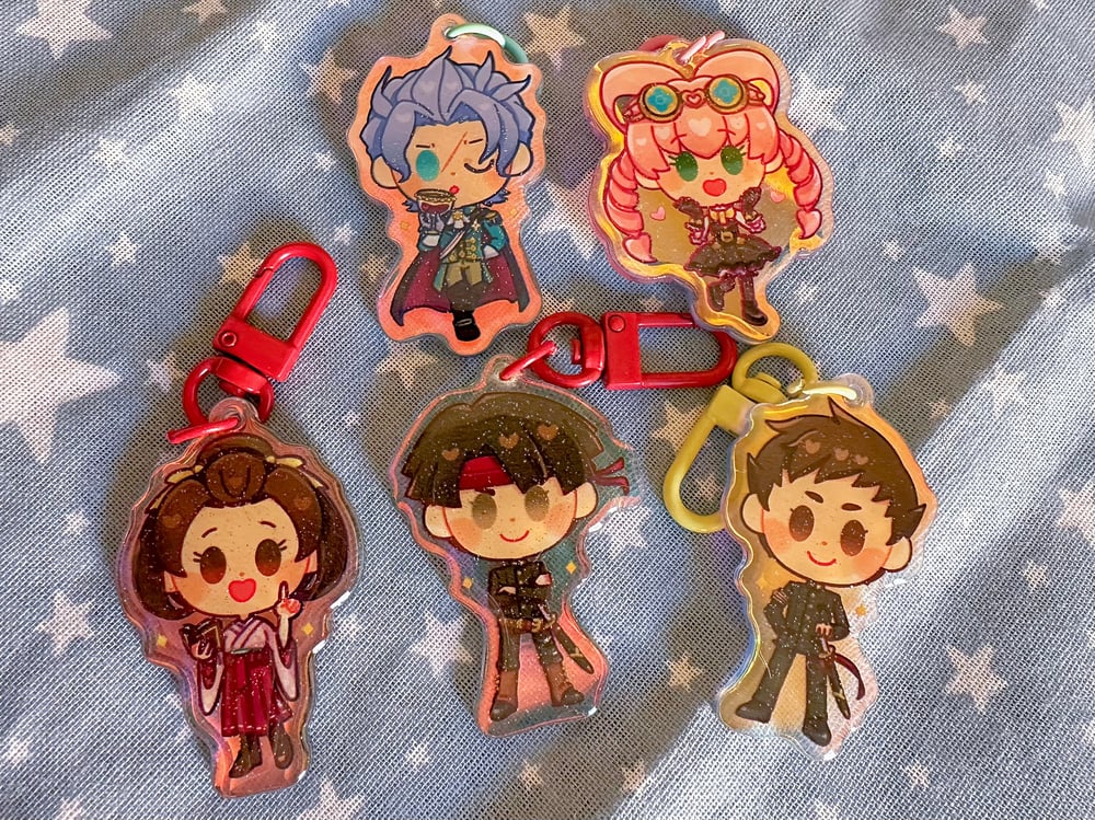 TGAA Holographic Keychains