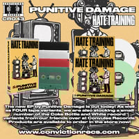 Image 2 of CR043: Punitive Damage 'Hate Training' Cassette