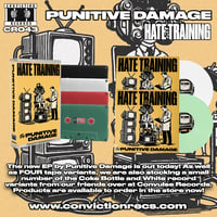 Image 2 of CR043: Punitive Damage 'Hate Training' Cassette (preorder)