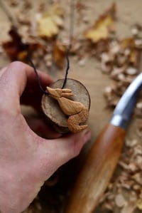 Image 4 of Fox Pendant Necklace. 