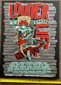 Image 3 of Louder Than Life (Tag-Board) Poster 18" x 24" Full Color, 2016
