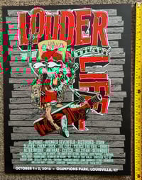 Image 5 of Louder Than Life (Tag-Board) Poster 18" x 24" Full Color, 2016