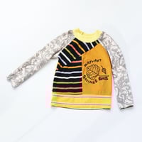 Image 1 of daylight savings sucks raglan baseball sleeve 5T courtneycourtney tee shirt unisex top tshirt long