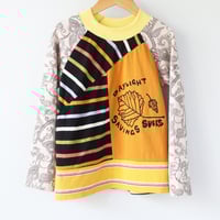 Image 2 of daylight savings sucks raglan baseball sleeve 5T courtneycourtney tee shirt unisex top tshirt long