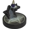 Ceramic Backflow Incense Burner - Triple Pentacles