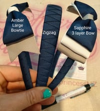 Image 2 of Navy, Grey and White