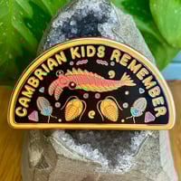 Cambrian Kids Remember Enamel Pin