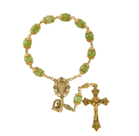 Mantle of Mary Seafoam One-Decade Rosary