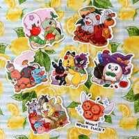 Image 2 of Pokemon Stickers: Fall Treats