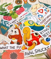 Image 2 of Aggressive Pokemon Stickers - 2.0