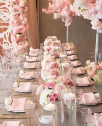 Fresh flowers  30cm low Centerpieces   