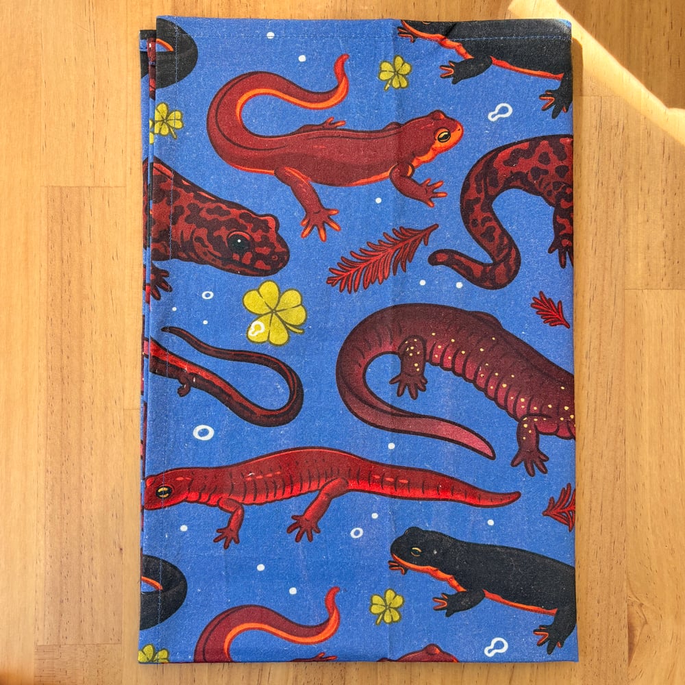 Salamanders Tea Towel