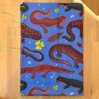 Image 1 of Salamanders Tea Towel