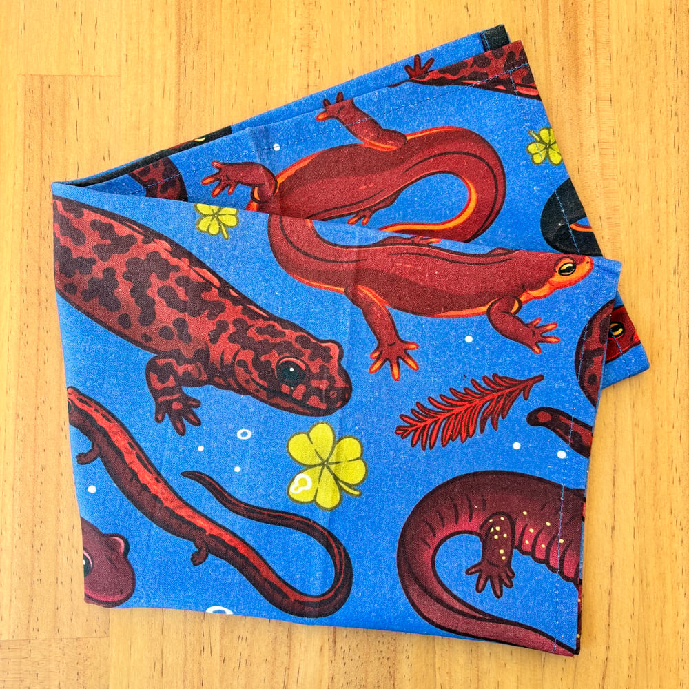 Salamanders Tea Towel