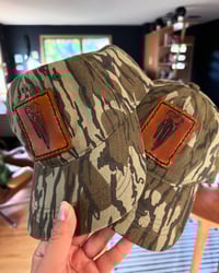 Image 1 of Leather Tooth Stamped Cap
