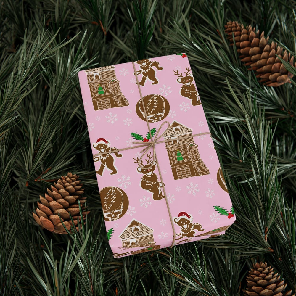Image of “How sweet it is” Gingerdead cookie wrapping paper