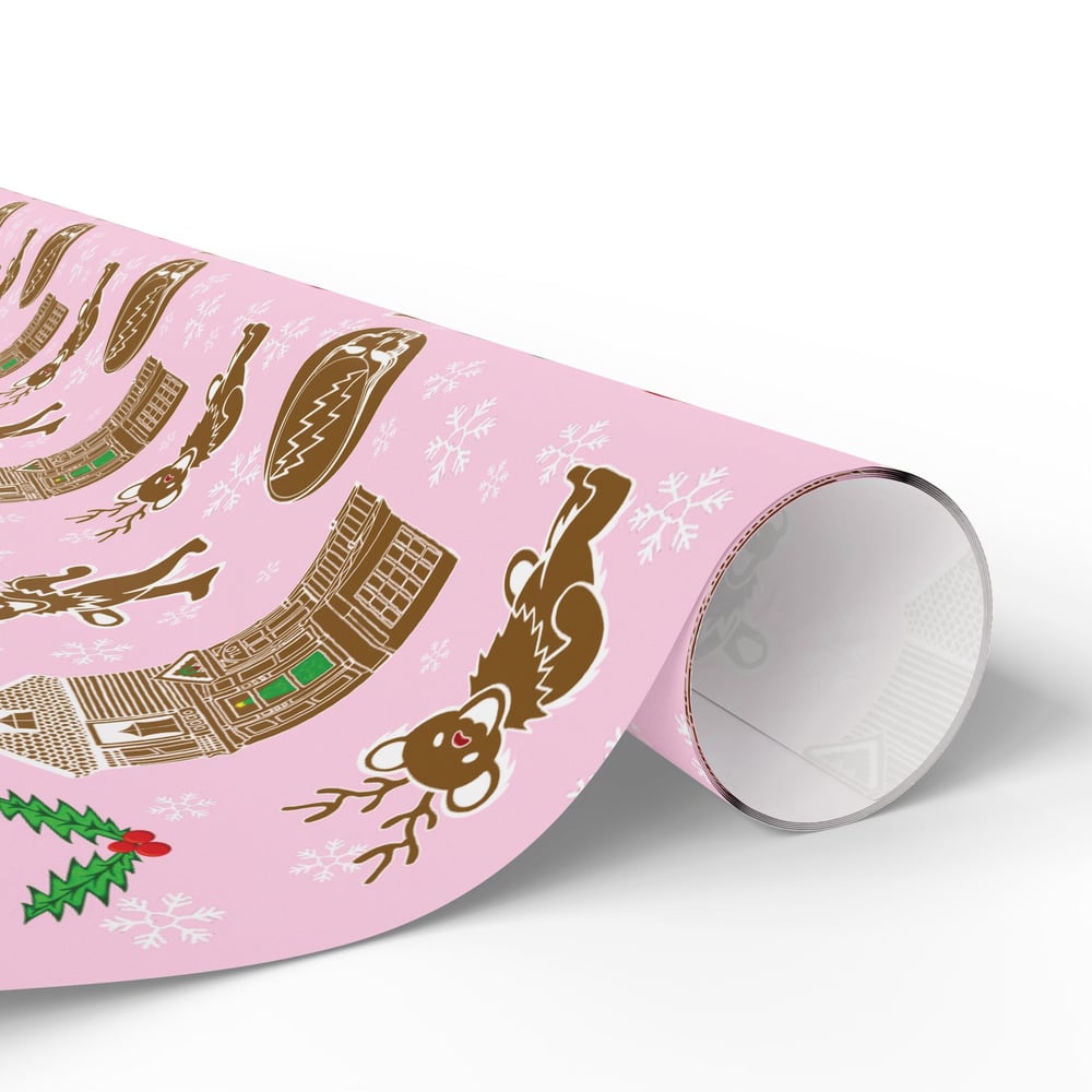Image of “How sweet it is” Gingerdead cookie wrapping paper