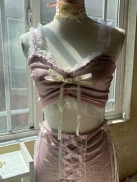 Image 1 of couquette soft girl outfit