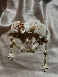 Image 2 of 2pc seashell hair pins