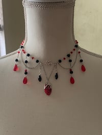 Image 1 of Heart Ache Necklace and earrings