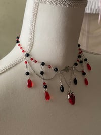 Image 2 of Heart Ache Necklace and earrings