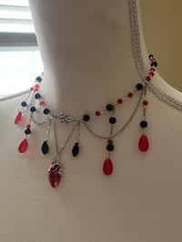 Image 3 of Heart Ache Necklace and earrings