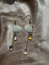 Image 2 of Mermaid teardrop earrinngs