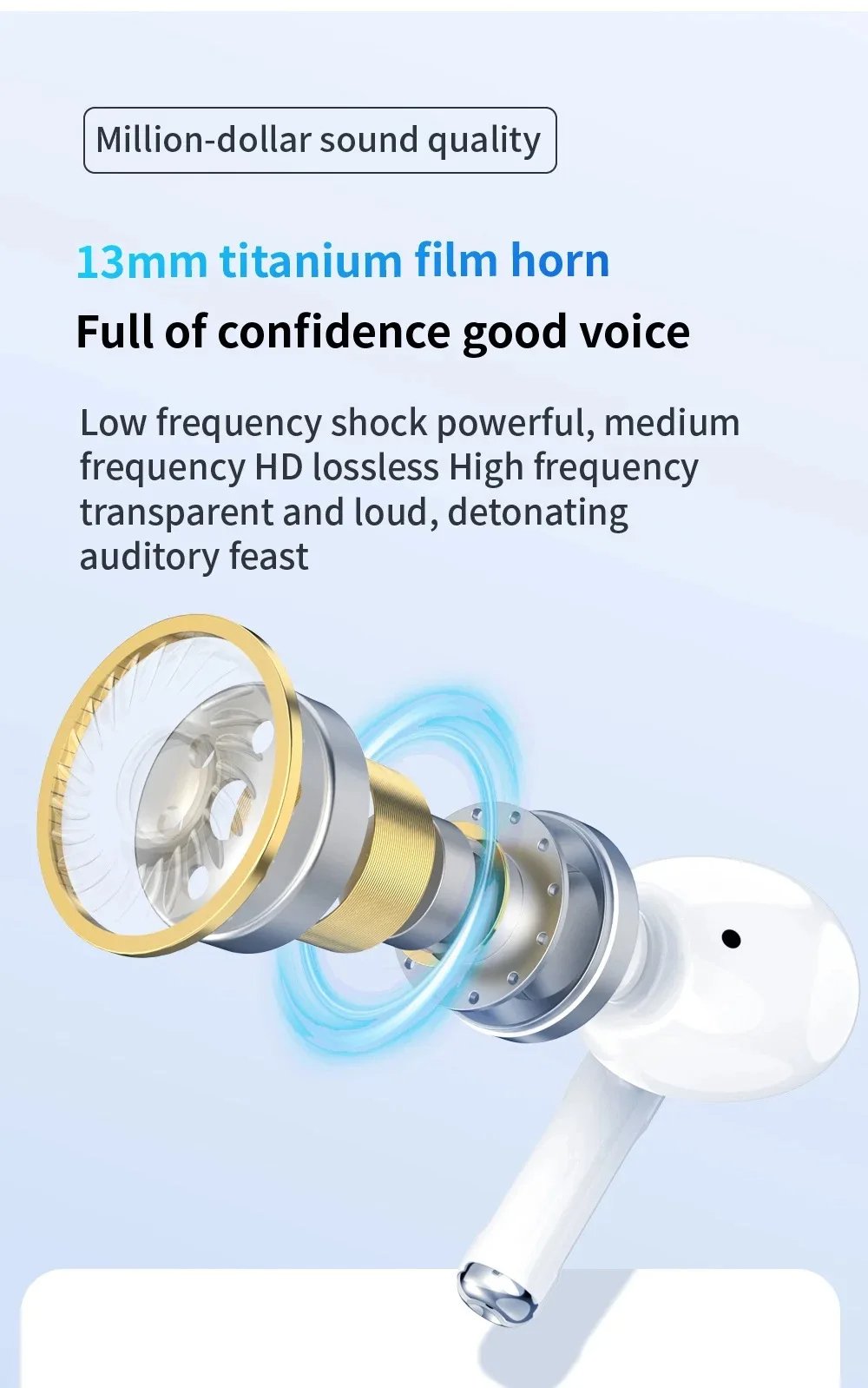 MSL SoundWave Pro True Wireless Bluetooth Earphones - HiFi Audio, Noise Isolation