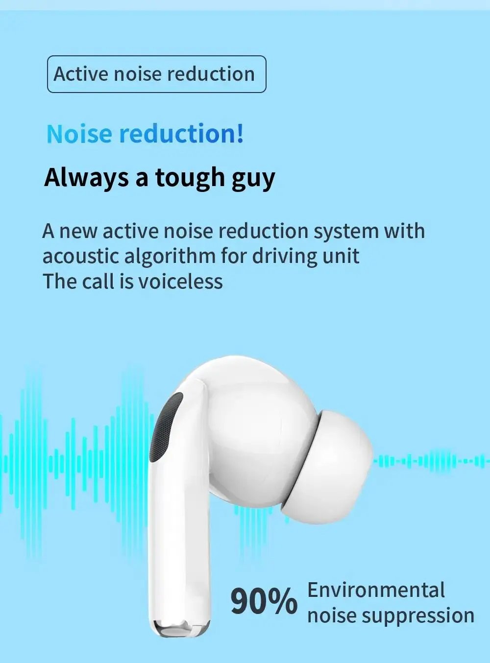 MSL SoundWave Pro True Wireless Bluetooth Earphones - HiFi Audio, Noise Isolation