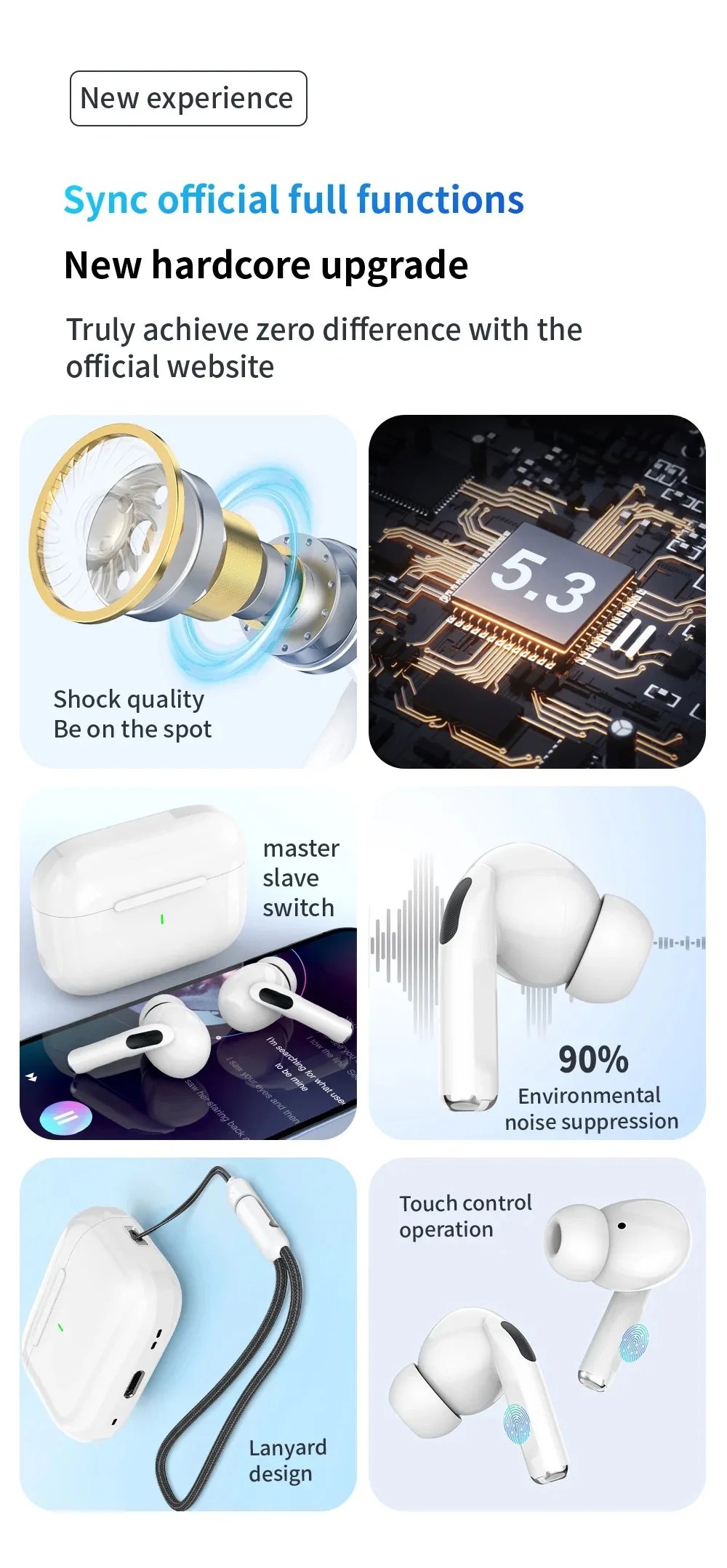 MSL SoundWave Pro True Wireless Bluetooth Earphones - HiFi Audio, Noise Isolation