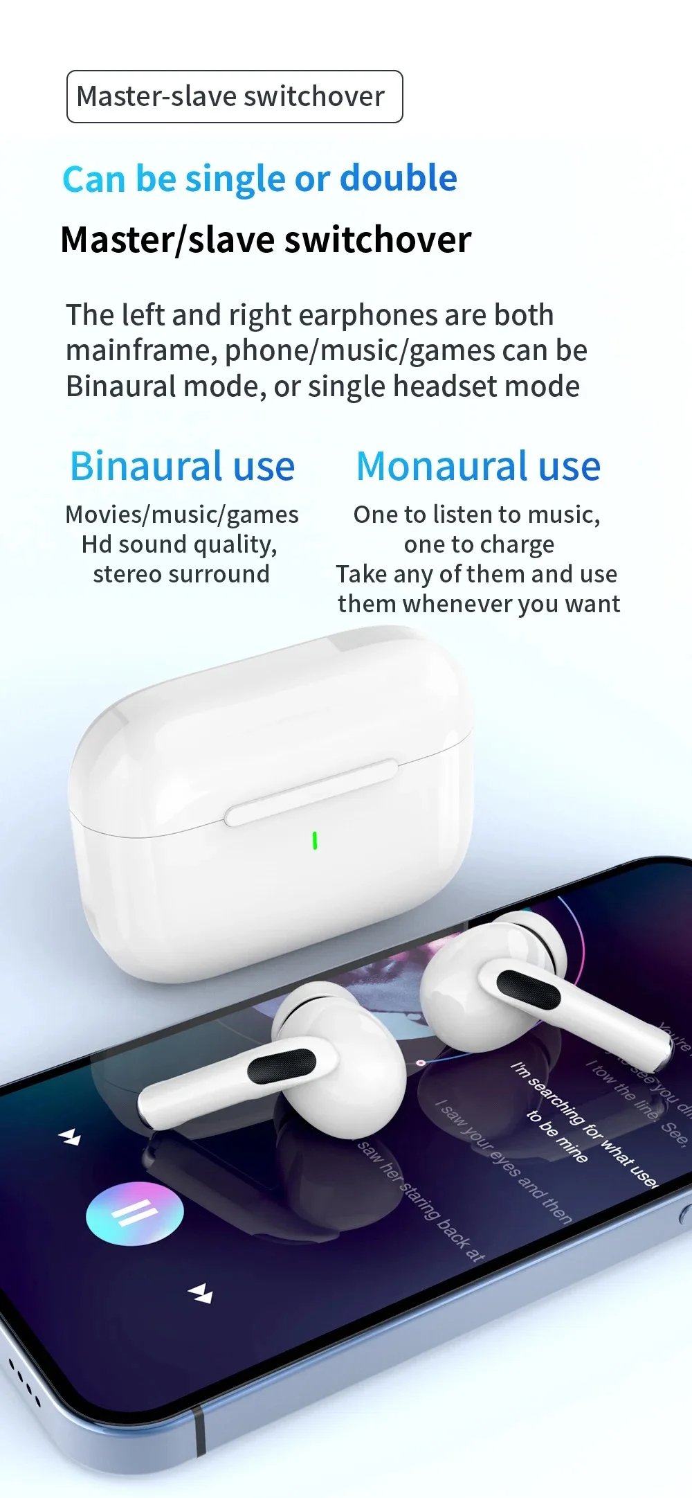 MSL SoundWave Pro True Wireless Bluetooth Earphones - HiFi Audio, Noise Isolation
