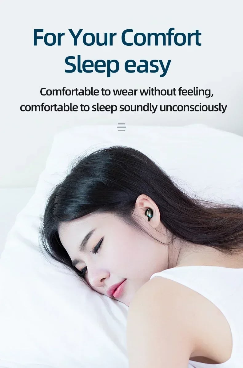 MSL F9 Bluetooth 9D Stereo High Bass Wireless Earbuds Touch Control Waterproof