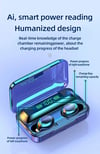 MSL F9 Bluetooth 9D Stereo High Bass Wireless Earbuds Touch Control Waterproof