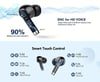 MSL UYXIO Wireless Earphone 40dB Noise Cancelling Bluetooth 5.3 with LED Display