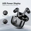 MSL UYXIO Wireless Earphone 40dB Noise Cancelling Bluetooth 5.3 with LED Display