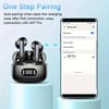 MSL UYXIO Wireless Earphone 40dB Noise Cancelling Bluetooth 5.3 with LED Display