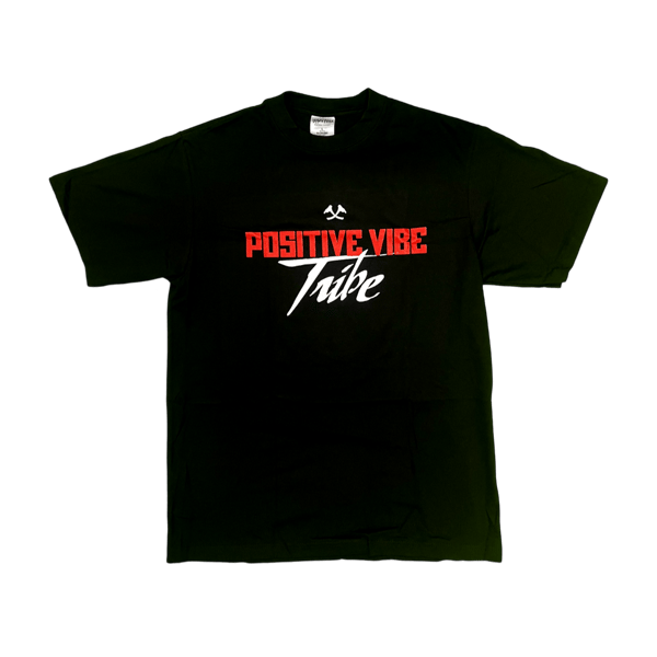 Image of Tribe Marianas x Zori Talks - Positive Vibe Tribe Tee (Black)