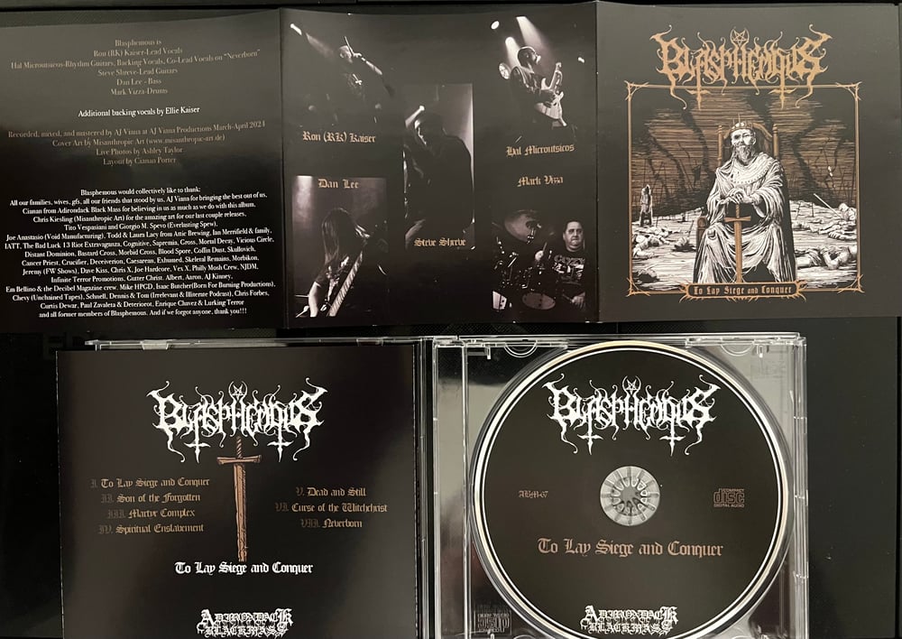 Blasphemous - To Lay Siege and Conquer CD ABM-67