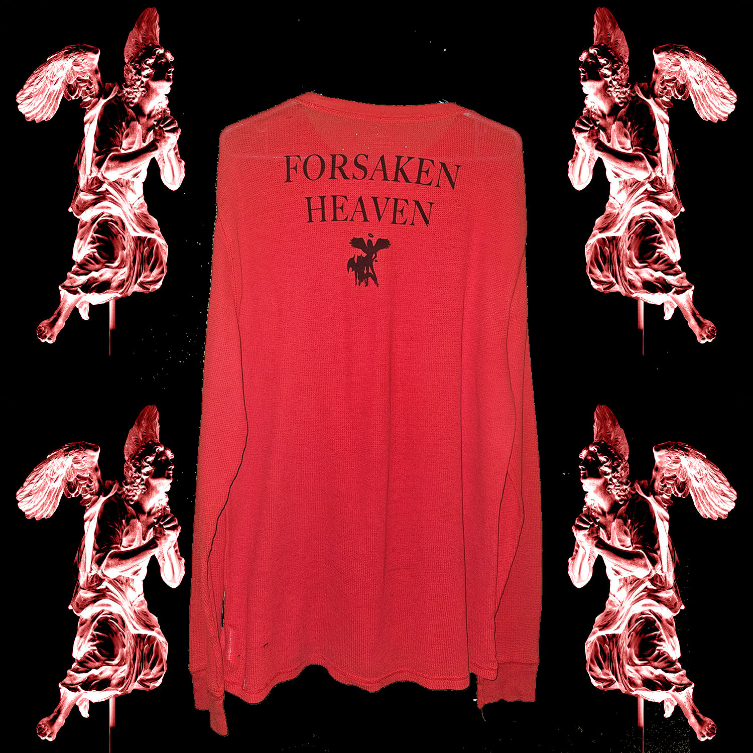 Image of forsaken heaven (thrashed red l/s)