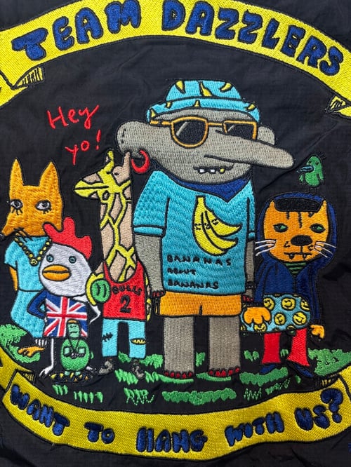 Image of Bobby Dazzler / ball and chain bag. Black in medium and large