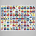 Image of 1997 Sticker Wrapping Paper x 3 Sheets