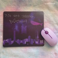 BTS Kpop mousepad | Bulletproof: The Eternal themed - Whale