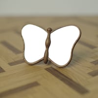 Image 5 of Handcrafted 1:6 Scale Butterfly Mirror – Miniature for dollhouse