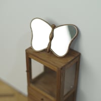 Image 11 of Handcrafted 1:6 Scale Butterfly Mirror – Miniature for dollhouse