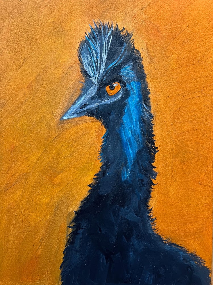 Image of Emu- limited edition print