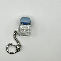 Image 4 of Rat-Themed Keyboard Fidget Keychain with Blue Gateron Switch – Satisfying Click & Acrylic Charm