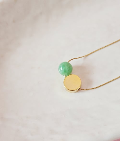 Image of Colgante NOAH - Angelita verde