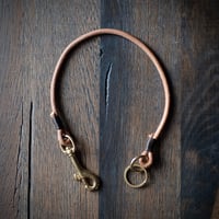 wallet/key lanyard (natural) 