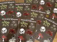 A5 Neofolk Season Sticker Sheet
