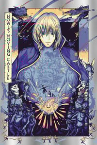 "Howl's Moving Castle"  - Variant Metallic Foil